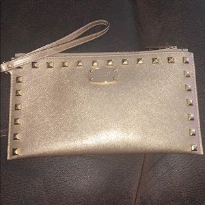 Michael Kors Clutch Gold Metallic